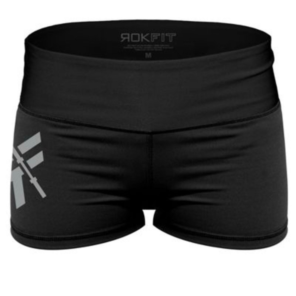 RokFit Black Booty Shorts